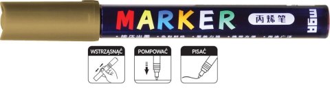 Marker specjalistyczny Happy Color, mix 1-2mm (MG APLD180) Marker specjalistyczny Happy Color, mix 1-2mm (MG APLD180)