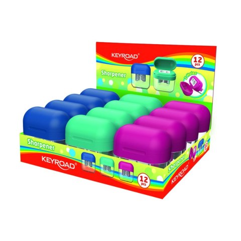 Temperówka Keyroad podwójna mix (KR972517) Temperówka Keyroad podwójna mix (KR972517)