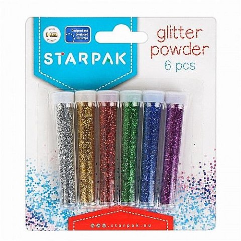 Brokat Starpak kolor: mix 6 kolor. (266322) Brokat Starpak kolor: mix 6 kolor. (266322)
