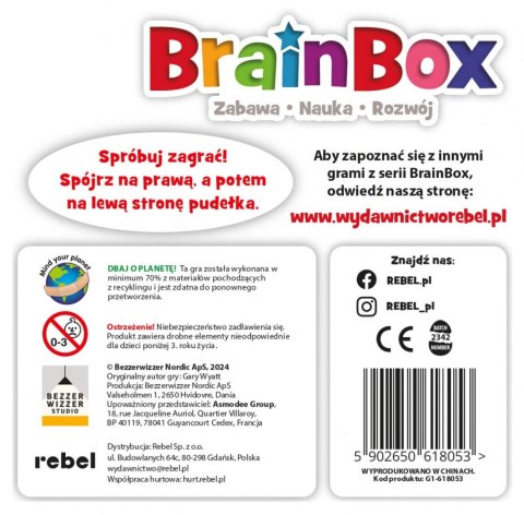Gra edukacyjna Rebel BrainBox-Nauka (Science) (5902650618053) Gra edukacyjna Rebel BrainBox-Nauka (Science) (5902650618053)