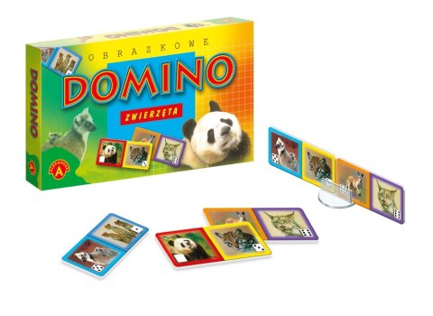 Gra logiczna Alexander zwierzęta Domino (5906018002058) Gra logiczna Alexander zwierzęta Domino (5906018002058)