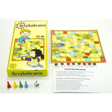 Gra planszowa Abino GRZUBOBRANIE małe Gra planszowa Abino GRZUBOBRANIE małe
