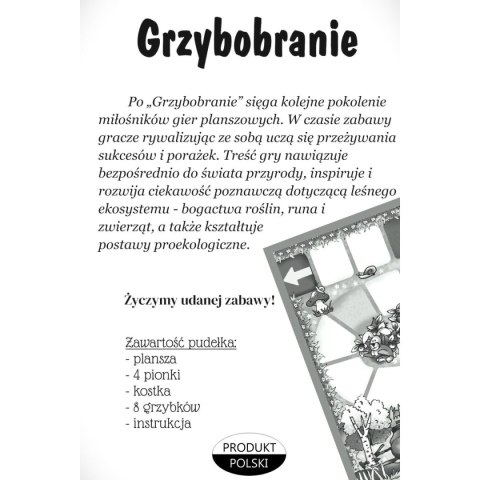 Gra planszowa Abino GRZUBOBRANIE małe Gra planszowa Abino GRZUBOBRANIE małe