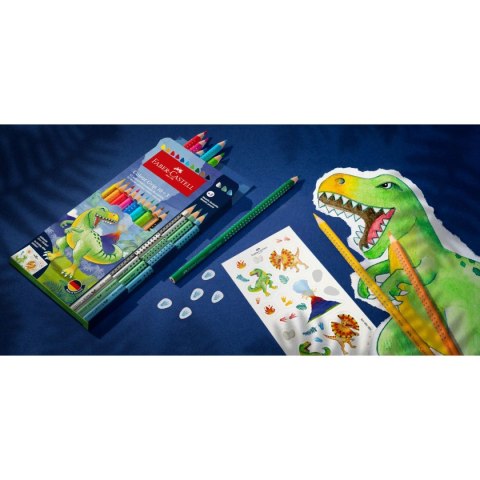 Kredki ołówkowe Faber Castell dINOZAURY (201545 fc) Kredki ołówkowe Faber Castell dINOZAURY (201545 fc)