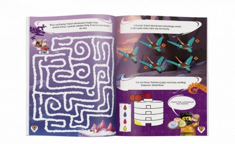 Książka dla dzieci Ameet Lego® Ninjago® Czas na trening! (BLW-6601) Książka dla dzieci Ameet Lego® Ninjago® Czas na trening! (BLW-6601)
