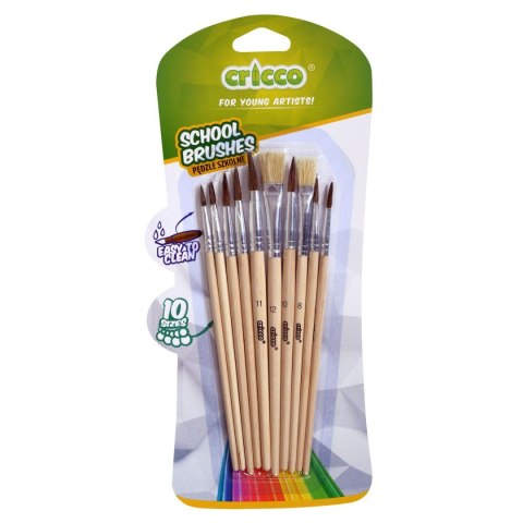 Pędzel Cricco szkolne (CR364B10) Pędzel Cricco szkolne (CR364B10)