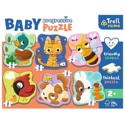 Puzzle Trefl baby Zwierzęta (44003) Puzzle Trefl baby Zwierzęta (44003)