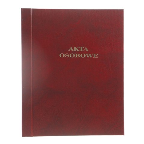 Teczka do akt osobowych Barbara A4 bordowy tektura (1822000) Teczka do akt osobowych Barbara A4 bordowy tektura (1822000)