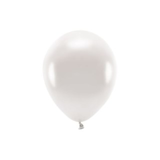 Balon gumowy Partydeco Metalizowane Eco Balloons perłowy 260mm (ECO26M-070)
