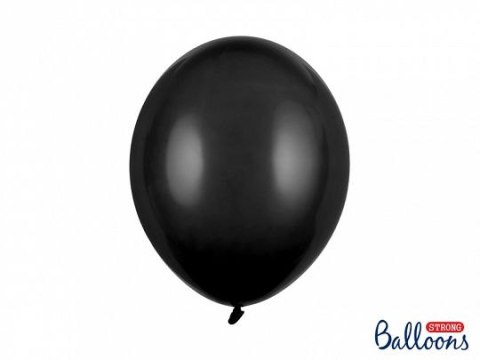 Balon gumowy Partydeco Strong Pastel Black 100 szt. czarny 300mm (SB14P-010) Balon gumowy Partydeco Strong Pastel Black 100 szt. czarny 300mm (SB14P-010)