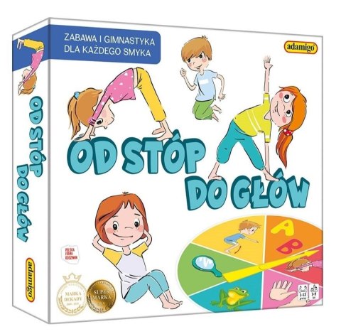 Gra edukacyjna Adamigo Od stóp do głów Gra edukacyjna Adamigo Od stóp do głów