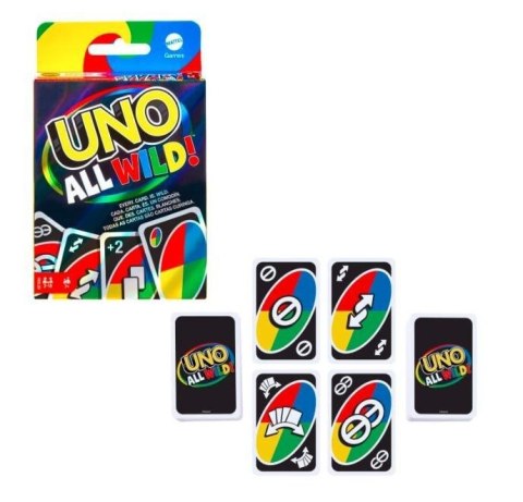 Gra karciana Mattel Uno All Wild dzikie karty (HHL33) Gra karciana Mattel Uno All Wild dzikie karty (HHL33)