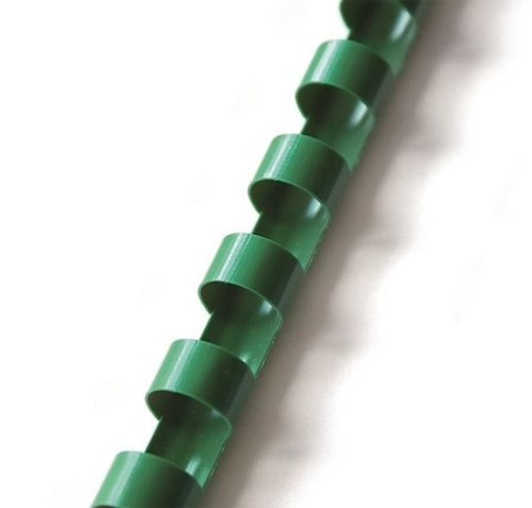 Grzbiety do bindowania plastikowe 5 mm zielone Grzbiety do bindowania plastikowe 5 mm zielone