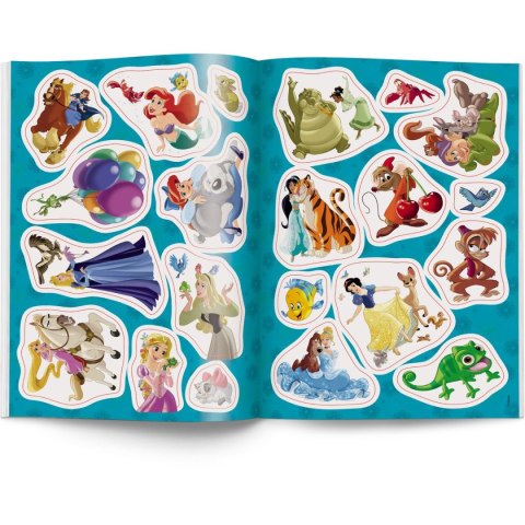 Książka dla dzieci Ameet Disney Księżniczka Kolorowanka z naklejkami Książka dla dzieci Ameet Disney Księżniczka Kolorowanka z naklejkami