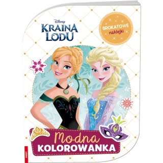 Książka dla dzieci Ameet Kraina lodu. Modna kolorowanka