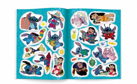 Książka dla dzieci Ameet Stitch Kolorowanka z Naklejkami Książka dla dzieci Ameet Stitch Kolorowanka z Naklejkami