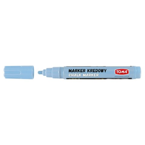 Marker specjalistyczny Toma pastelowy niebieski kredowy, niebieski 4,5mm okrągła końcówka (To-292) Marker specjalistyczny Toma pastelowy niebieski kredowy, niebieski 4,5mm okrągła końcówka (To-292)