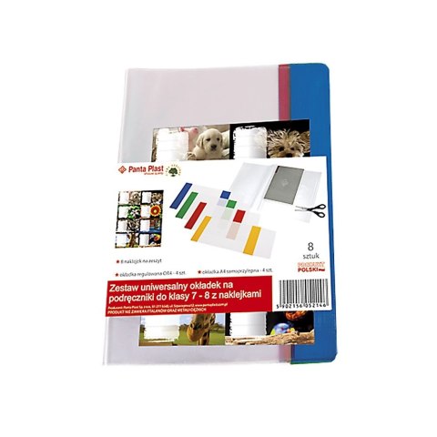 Okładka Panta Plast zestaw klas 7-8 A4 (0302-0147-99) Okładka Panta Plast zestaw klas 7-8 A4 (0302-0147-99)