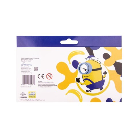 Plastelina Beniamin 12 kol. Minionki mix (5849) Plastelina Beniamin 12 kol. Minionki mix (5849)