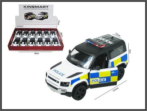 Samochód Hipo Land Rover Deffender Police (HXKT278) Samochód Hipo Land Rover Deffender Police (HXKT278)