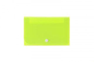 Teczka z przegródkami Tetis MINI organizer harmonijkowy na zatrzask 5903242102882 B6 kolor: zielony (BT613-Z zielony)