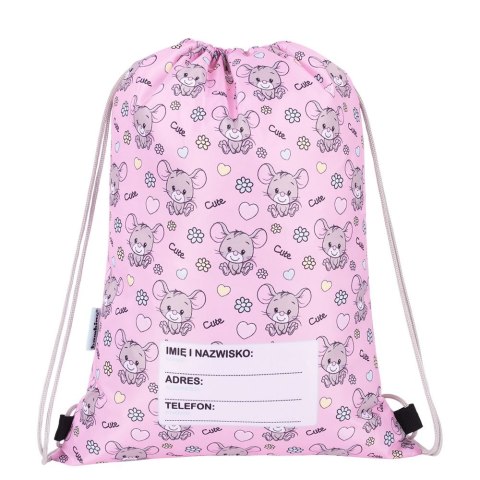 Worek na buty Bambino MOUSE 5903235663802 Worek na buty Bambino MOUSE 5903235663802