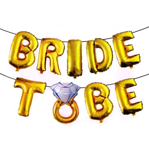Balon foliowy Antella napis Bride to be (BCF-198) Balon foliowy Antella napis Bride to be (BCF-198)