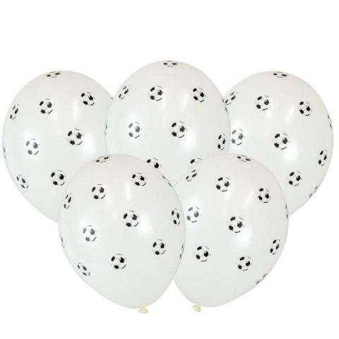 Balon gumowy Arpex Gol! 5szt. biały 300mm 12cal (KB3218) Balon gumowy Arpex Gol! 5szt. biały 300mm 12cal (KB3218)