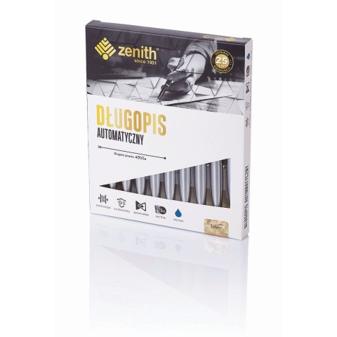 Długopis Zenith 4 Zenith niebieski 0,8mm (04021000) Długopis Zenith 4 Zenith niebieski 0,8mm (04021000)