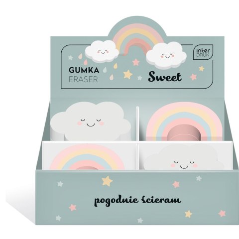 Gumka do mazania Interdruk SWEET (IGUMKASWEET) Gumka do mazania Interdruk SWEET (IGUMKASWEET)