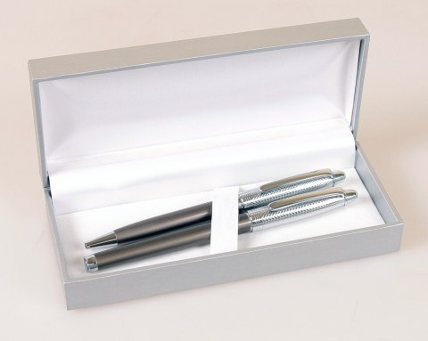 Komplet pióro i długopis Cresco Majestic w etui (830084) Komplet pióro i długopis Cresco Majestic w etui (830084)