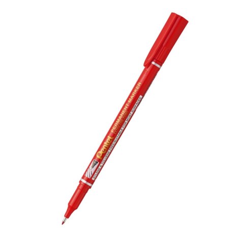 Marker permanentny Pentel, czerwone 0,6-1,0mm okrągła końcówka (NF450) Marker permanentny Pentel, czerwone 0,6-1,0mm okrągła końcówka (NF450)