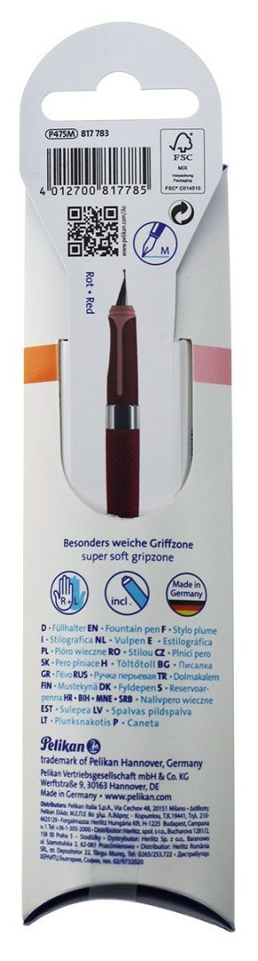 Pióro wieczne Pelikan Ilo Czerwone (817783) Pióro wieczne Pelikan Ilo Czerwone (817783)