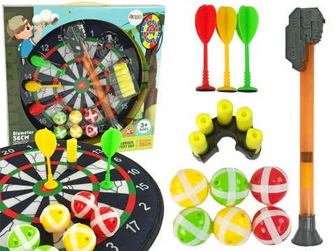 Rzutka Lean Tarcza Gra W Rzutki Na Rzepy Dart 36 cm (15976) Rzutka Lean Tarcza Gra W Rzutki Na Rzepy Dart 36 cm (15976)