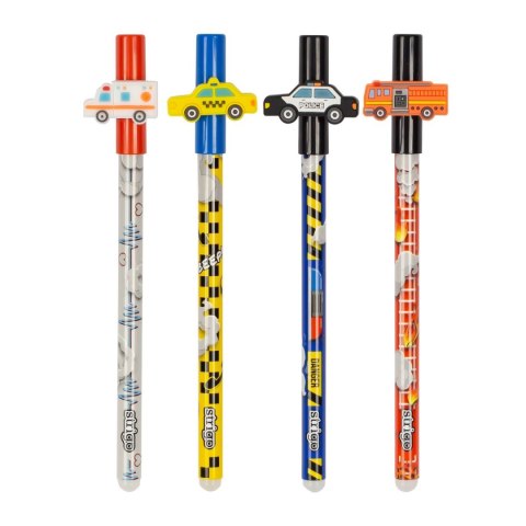 Długopis wymazywalny Strigo POJAZDR 5902315577497 niebieski 0,5mm (SSC186) Długopis wymazywalny Strigo POJAZDR 5902315577497 niebieski 0,5mm (SSC186)