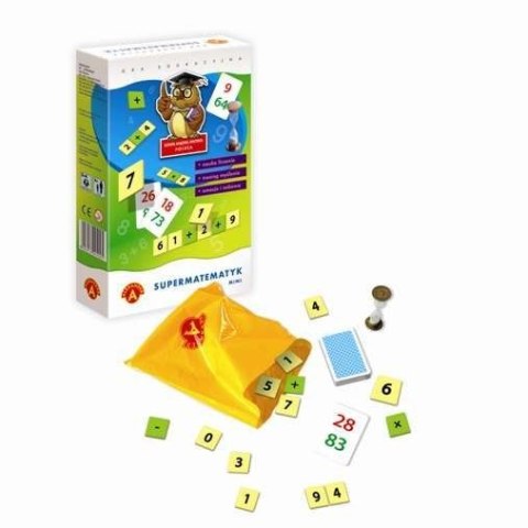 Gra edukacyjna Alexander mini Supermatematyk Gra edukacyjna Alexander mini Supermatematyk