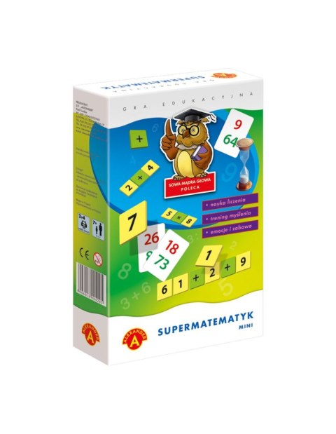Gra edukacyjna Alexander mini Supermatematyk Gra edukacyjna Alexander mini Supermatematyk
