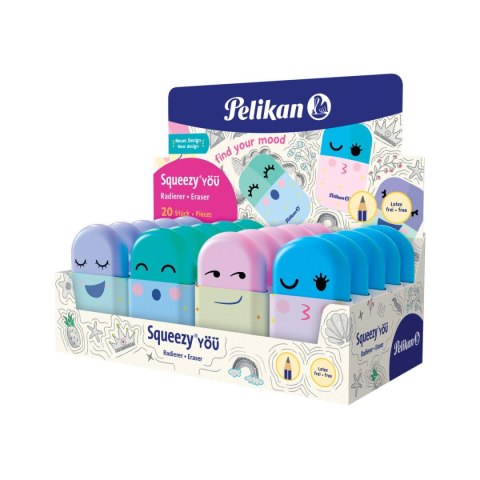 Gumka do mazania Pelikan Squeezy (606202) Gumka do mazania Pelikan Squeezy (606202)