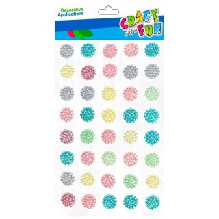 Kryształki Craft With Fun Samoprzylepne Perełki mix (501483)