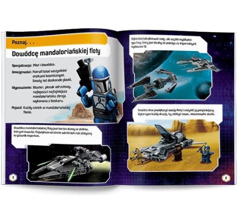 Książeczka edukacyjna Ameet LEGO® Star Wars™. Mandaloriańscy wojownicy LNC 63123 P1 Książeczka edukacyjna Ameet LEGO® Star Wars™. Mandaloriańscy wojownicy LNC 63123 P1