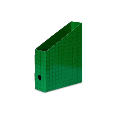 Pojemnik na dokumenty pionowy VauPe A4 zielony tektura (402/06) Pojemnik na dokumenty pionowy VauPe A4 zielony tektura (402/06)