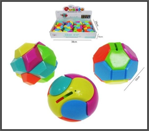 Skarbonka Hipo puzzle 3-rodzaje plastik (H13074) Skarbonka Hipo puzzle 3-rodzaje plastik (H13074)