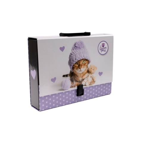 Teczka kartonowa na klips The Sweet Pets kot A4+ mix Beniamin (5979) Teczka kartonowa na klips The Sweet Pets kot A4+ mix Beniamin (5979)