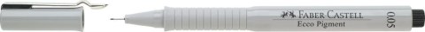 Cienkopis kreślarski Faber Castell Ecco Pigment, czarny 0,05mm 1kol. (FC166099) Cienkopis kreślarski Faber Castell Ecco Pigment, czarny 0,05mm 1kol. (FC166099)
