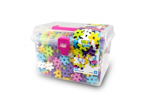 Klocki plastikowe Meli Basic Travel Box Pink 500 elementów (50022) Klocki plastikowe Meli Basic Travel Box Pink 500 elementów (50022)