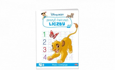 Książka dla dzieci Ameet Disney Uczy. Zeszyt ćwiczeń. Liczby (UDZ 9304) Książka dla dzieci Ameet Disney Uczy. Zeszyt ćwiczeń. Liczby (UDZ 9304)