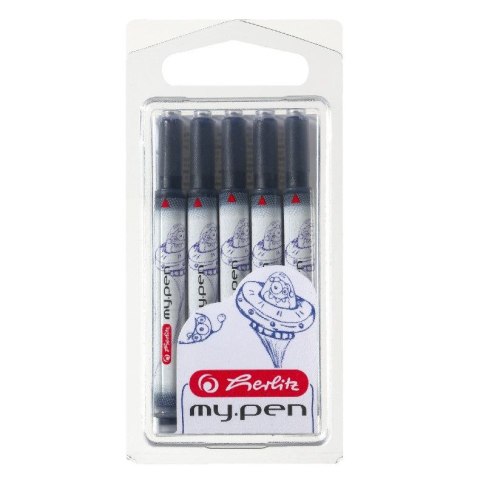 Naboje długie Herlitz My Pen niebieski (10983443) Naboje długie Herlitz My Pen niebieski (10983443)