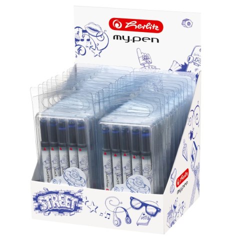 Naboje długie Herlitz My Pen niebieski (10983443) Naboje długie Herlitz My Pen niebieski (10983443)