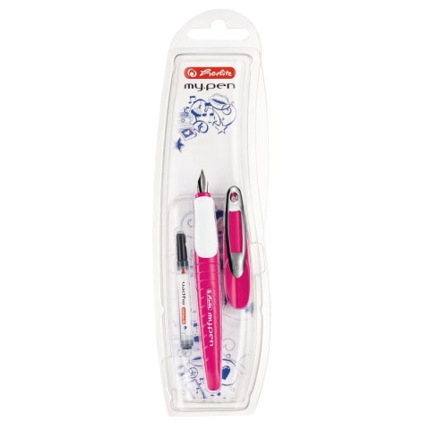 Pióro wieczne Herlitz My Pen różowo białe M (50046805) Pióro wieczne Herlitz My Pen różowo białe M (50046805)