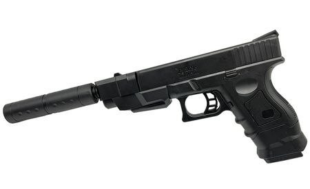 Pistolet Cabo Toys z tłumikiem, na kulki (A66) Pistolet Cabo Toys z tłumikiem, na kulki (A66)